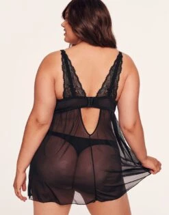 Ella Contour Plus Black -Fashion Lingerie Store full 1107