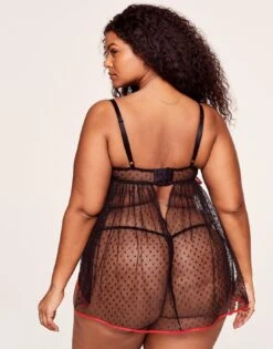 Noemi Plus Black -Fashion Lingerie Store full 1111