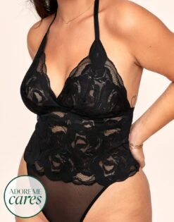 Esme Unlined Plus Black -Fashion Lingerie Store full 1127