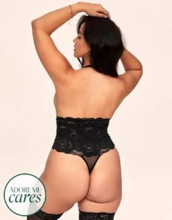 Esme Unlined Plus Black -Fashion Lingerie Store full 1128