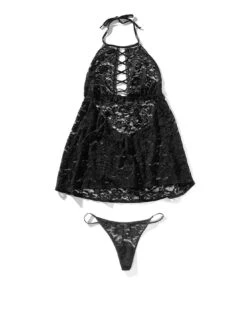 Loraina Plus Black -Fashion Lingerie Store full 1287