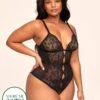 Rosie Unlined Plus Black -Fashion Lingerie Store full 1392