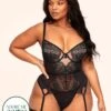Naya Unlined Plus Black -Fashion Lingerie Store full 1421