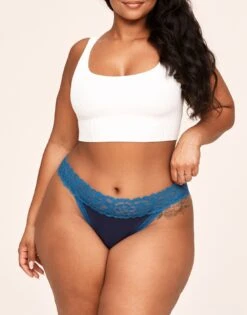 Joanie Cotton Pack Bikini Plus Black -Fashion Lingerie Store full 2205