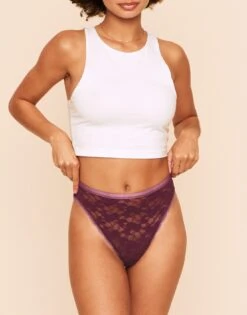 Amylia Allover Lace Pack High Cut Black -Fashion Lingerie Store full 2218