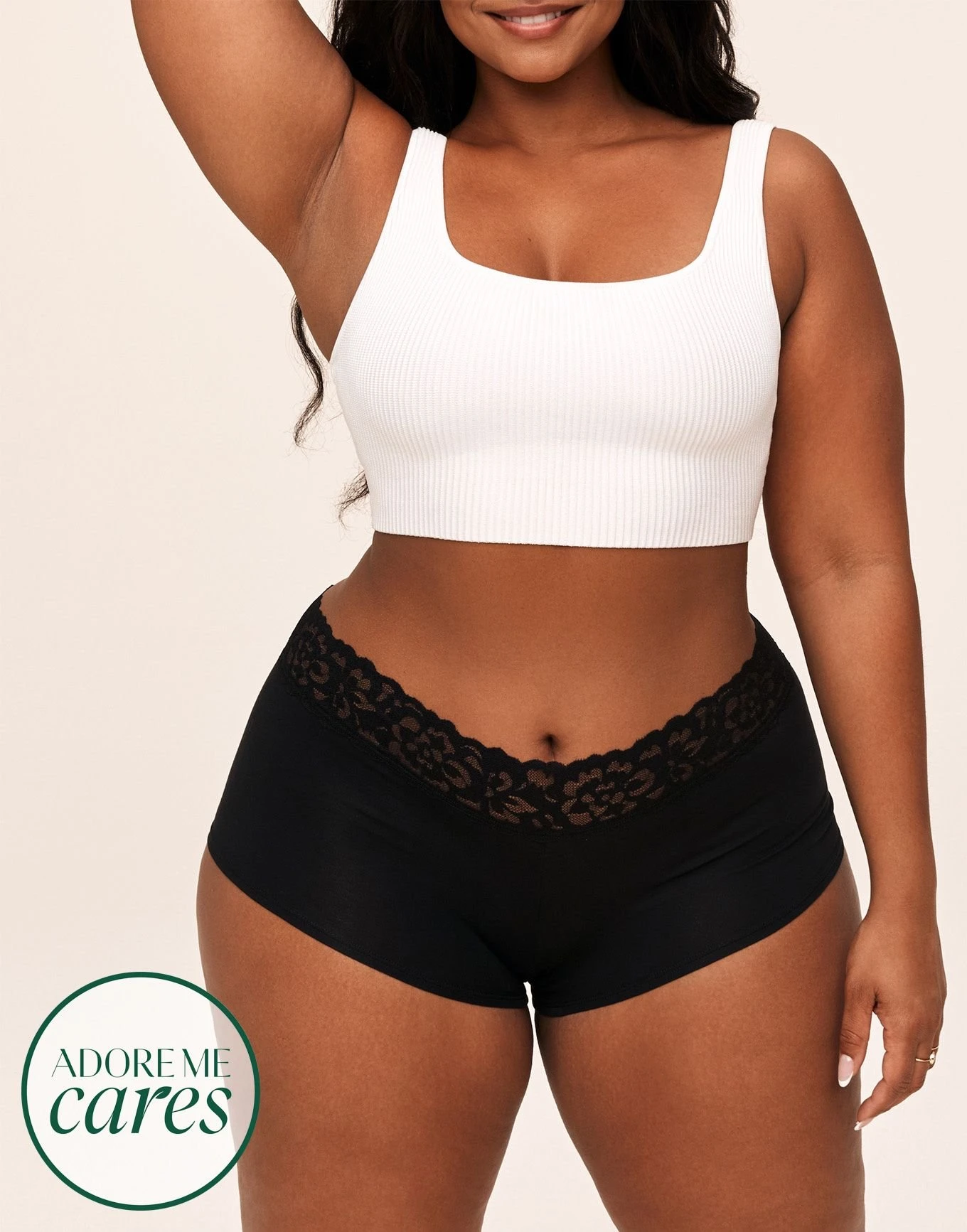 Leondra Shortie Plus Black 4 Leondra Shortie Plus Black - Image 2