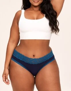 Millie Cotton Pack Hipster Plus Black -Fashion Lingerie Store full 2239