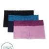 Leondra Cotton Pack Shortie Plus Black -Fashion Lingerie Store full 2407