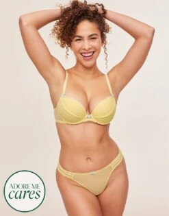 Stacy Push Up Yellow