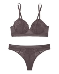 Larina Push Up Gray -Fashion Lingerie Store full 280
