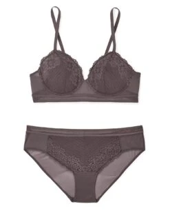 Larina Push Up Gray -Fashion Lingerie Store full 281