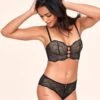 Margaritte Push Up Black -Fashion Lingerie Store full 48