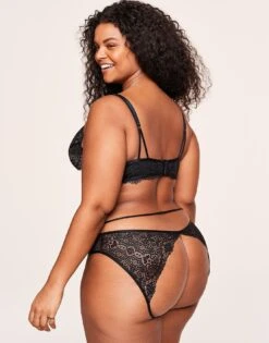 Jenni Unlined Plus Black -Fashion Lingerie Store full 80