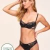 Farina Unlined Black -Fashion Lingerie Store full 96